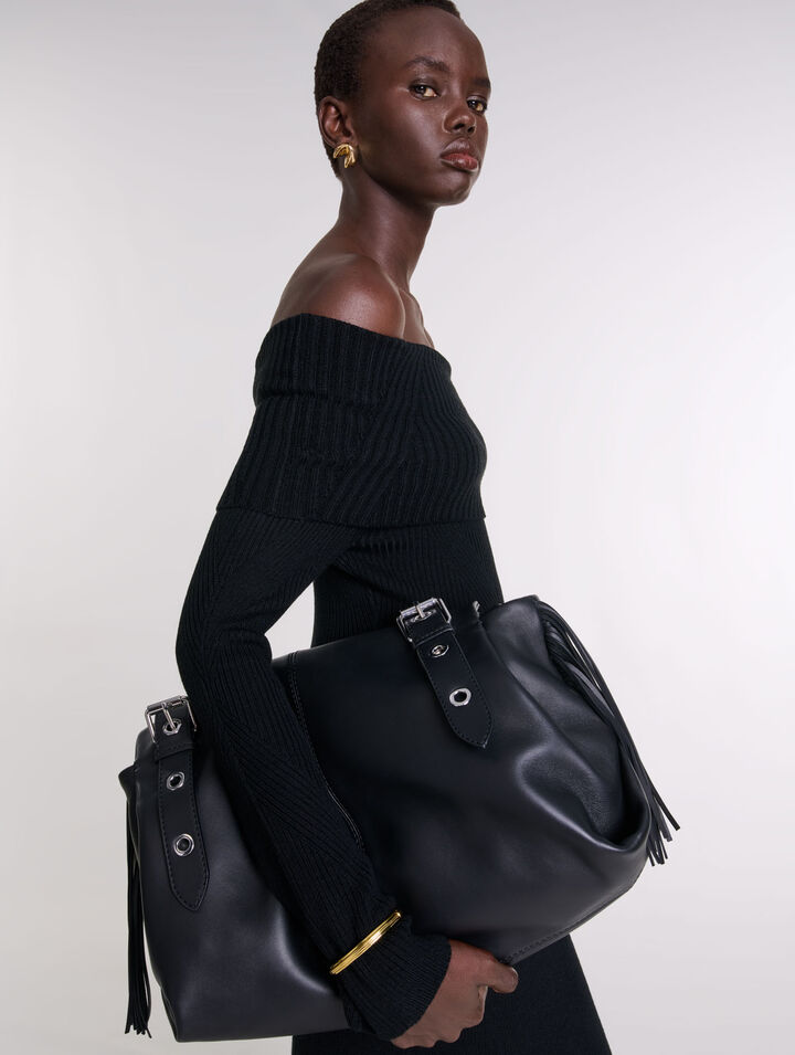 Robe longue en maille
