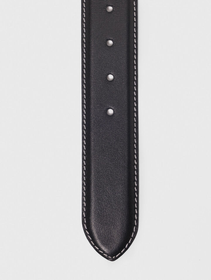 Ceinture en cuir