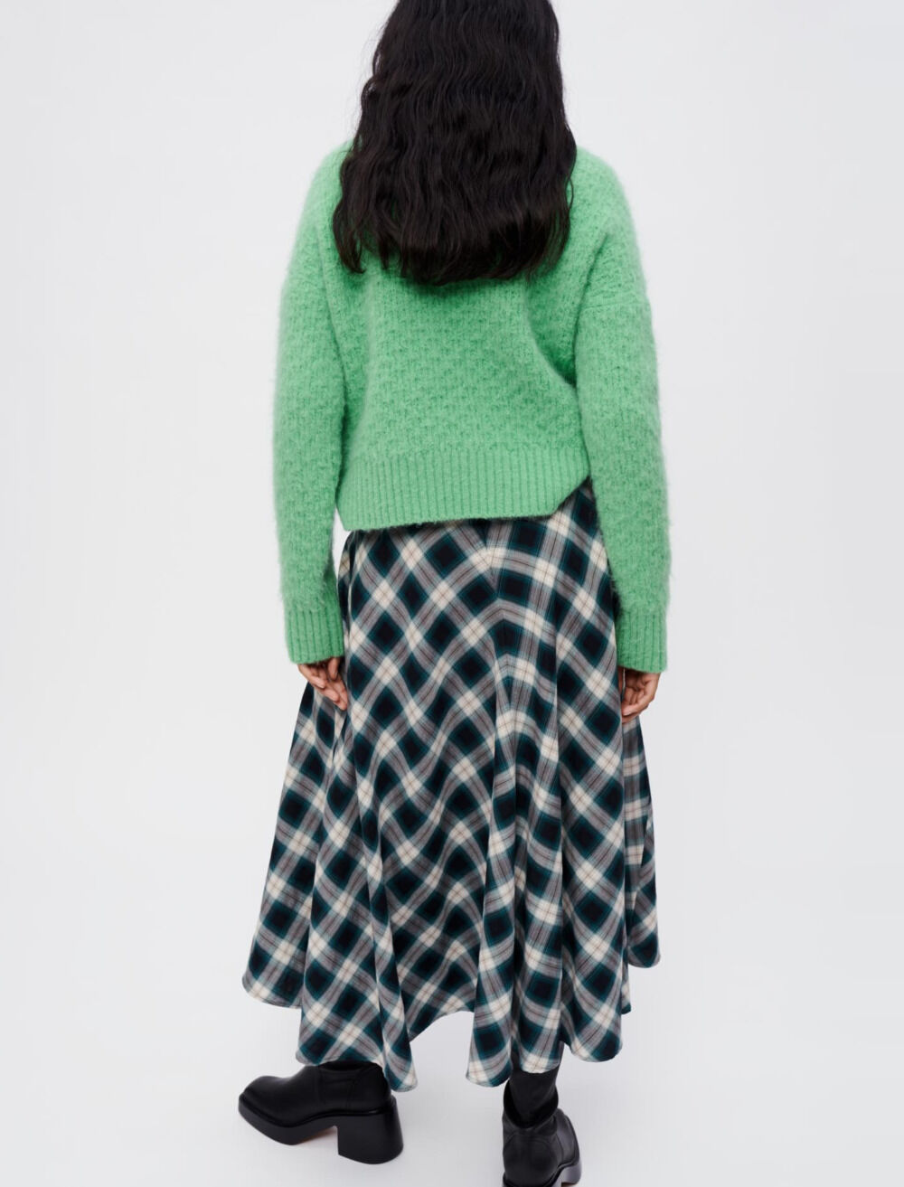 Jupe tartan maje outlet