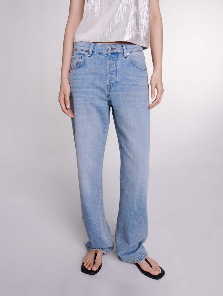 Wide-leg jeans
