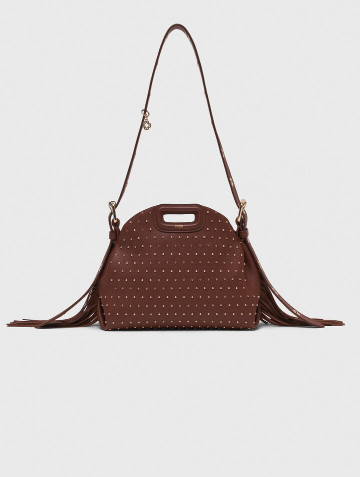Miss M mini leather studded bag