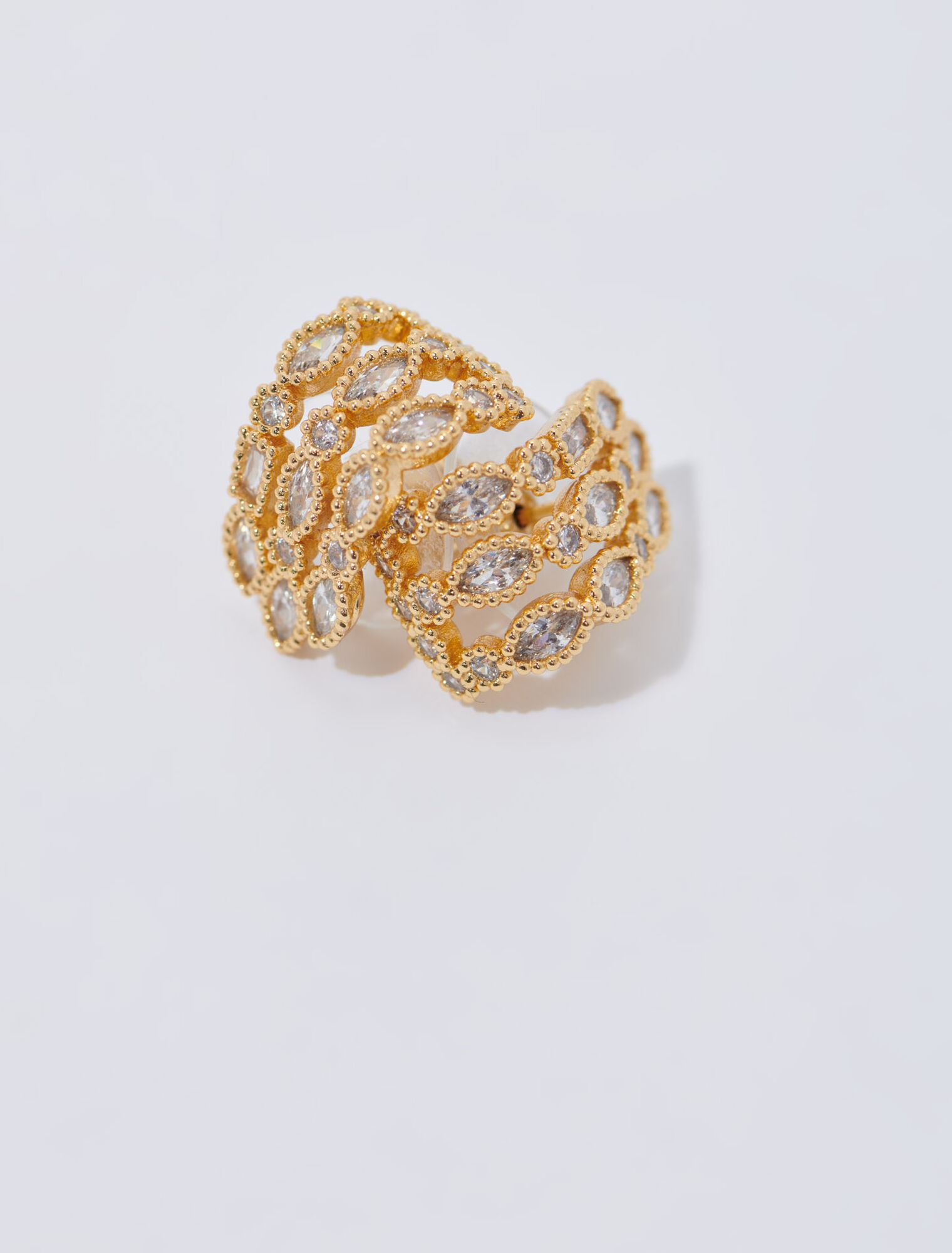 Rhinestone earrings