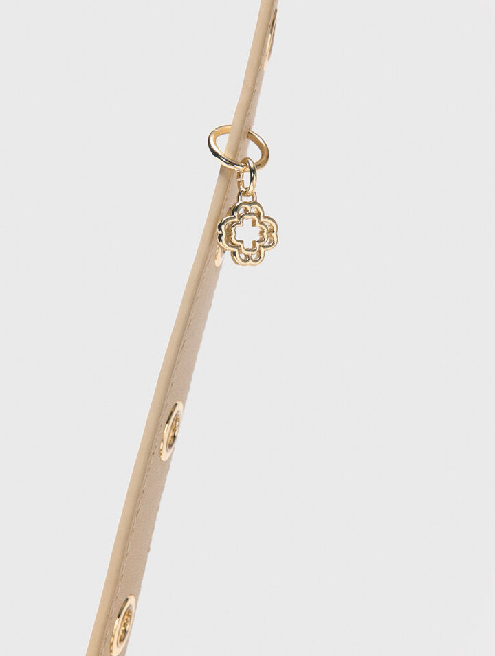 Sac Miss M mini en cuir lisse
