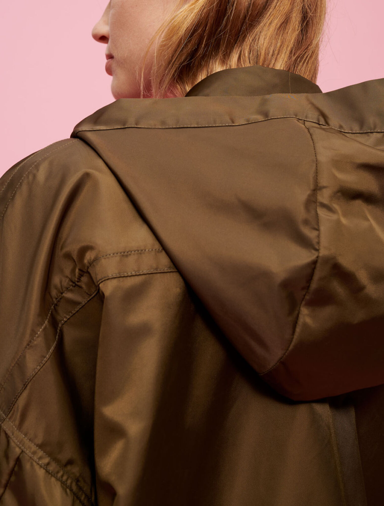 Windcheater in technical fabric