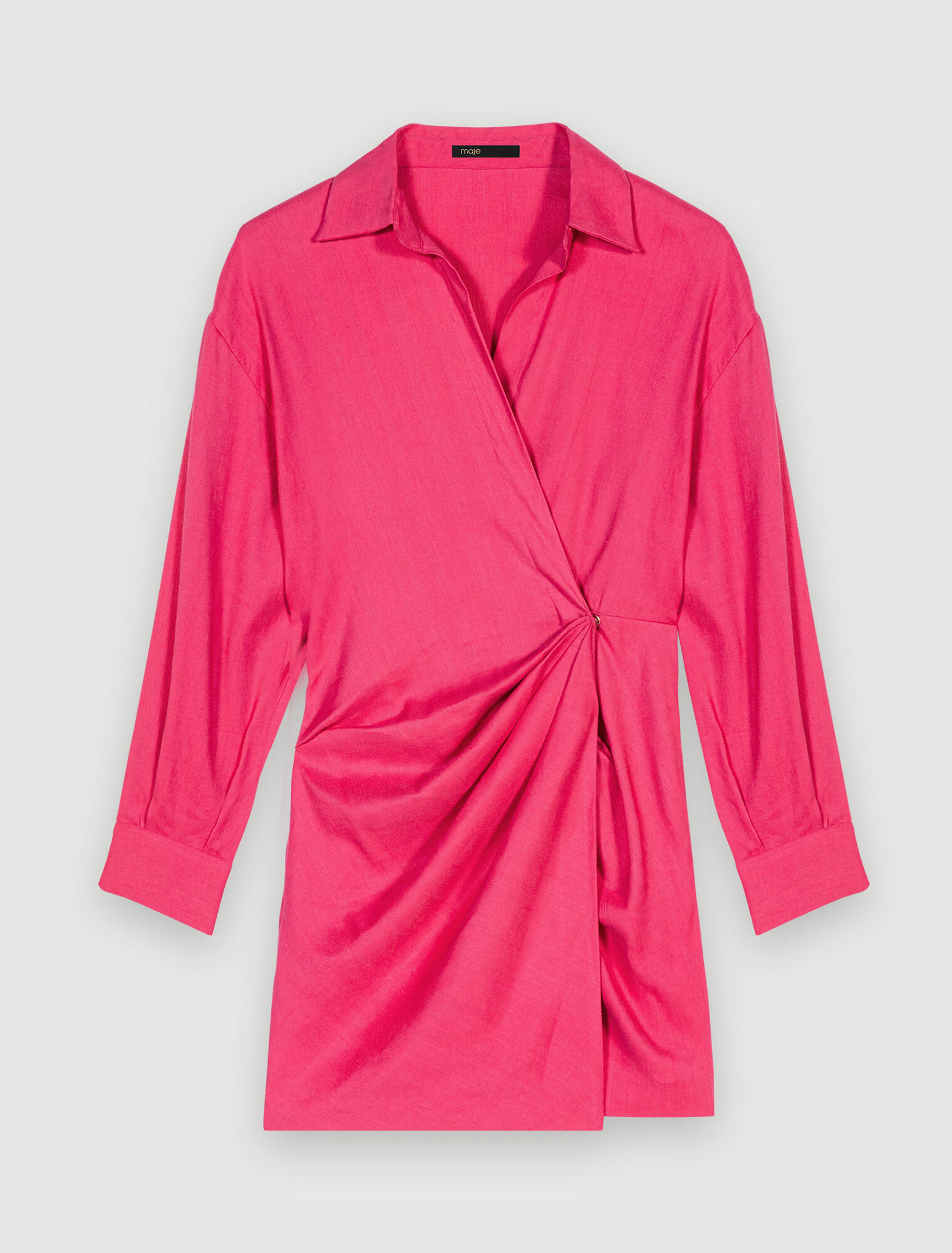 Short draped dress