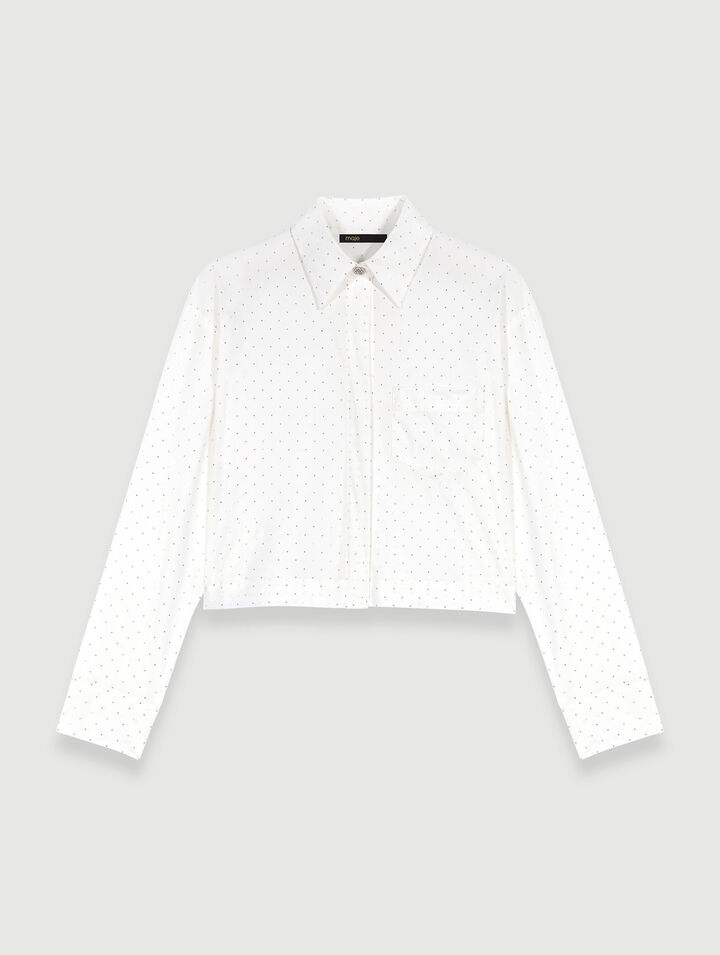 Chemise à strass