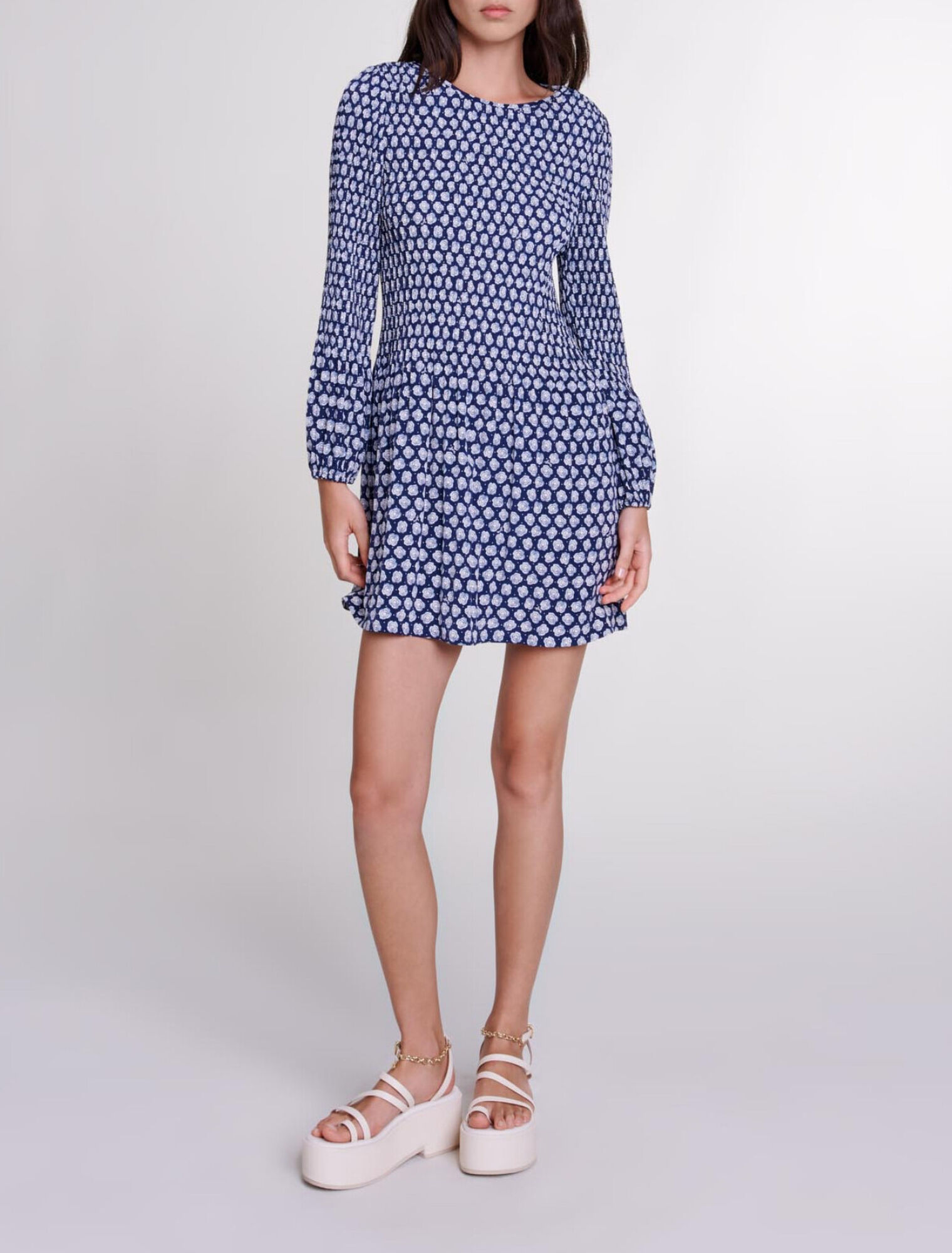 Short floral dress