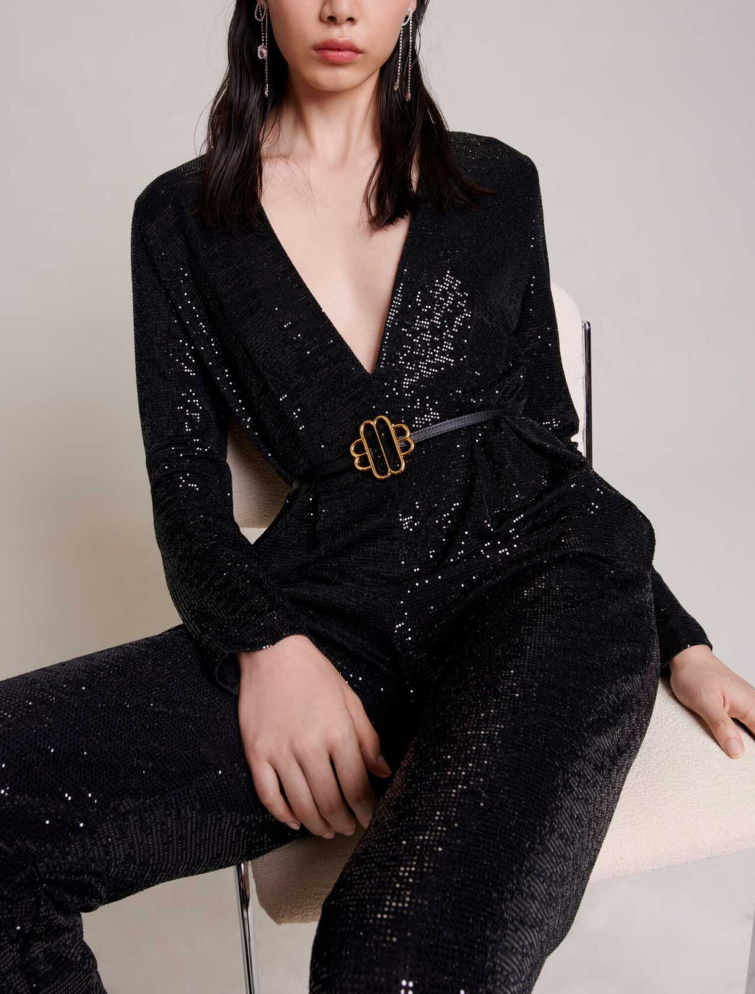Combinaison pantalon sequins
