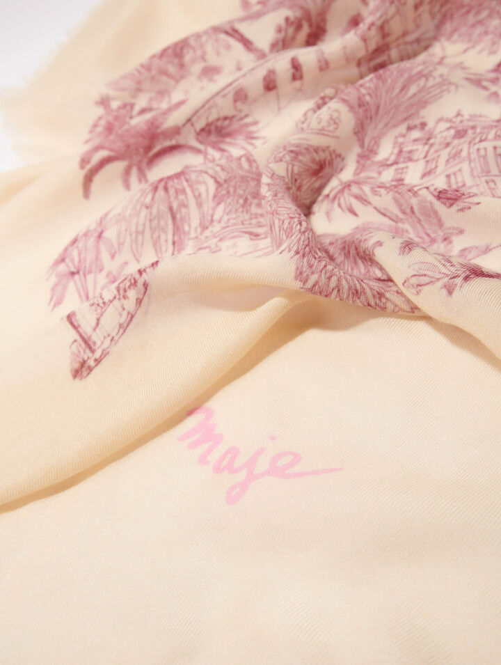 Foulard imprimé