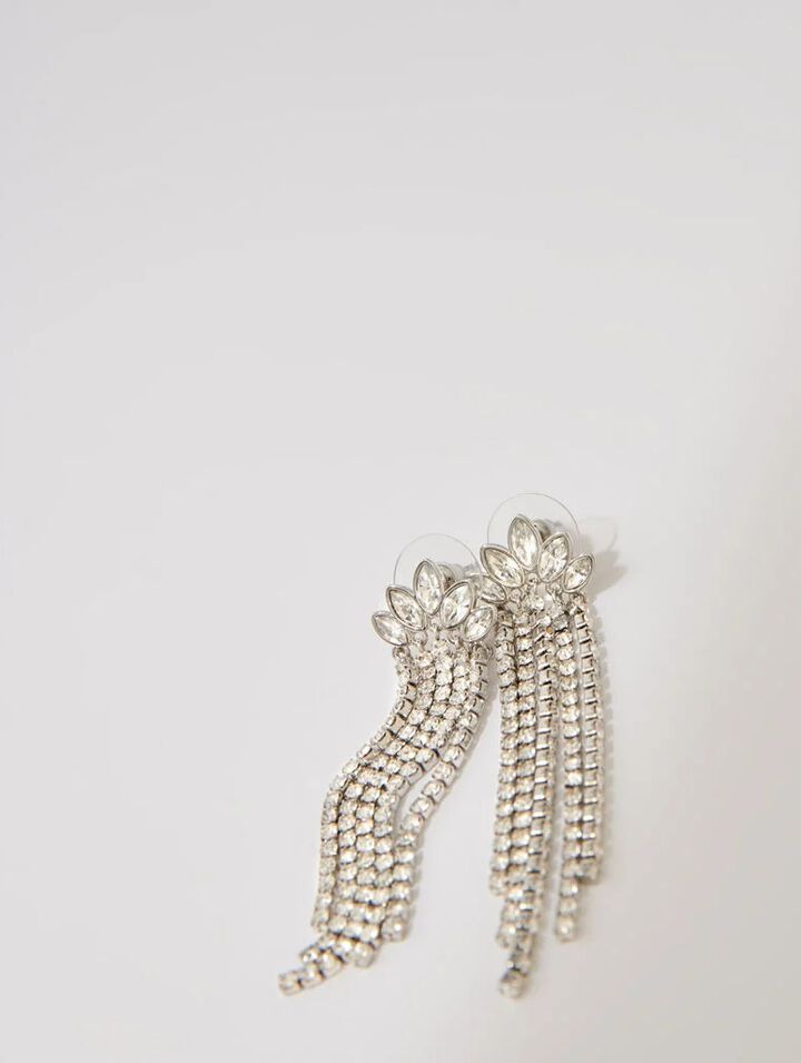 Rhinestone earrings