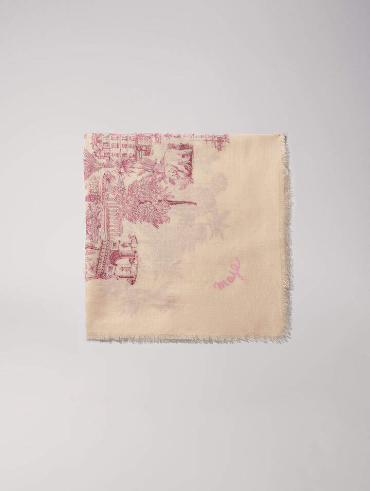Foulard imprimé