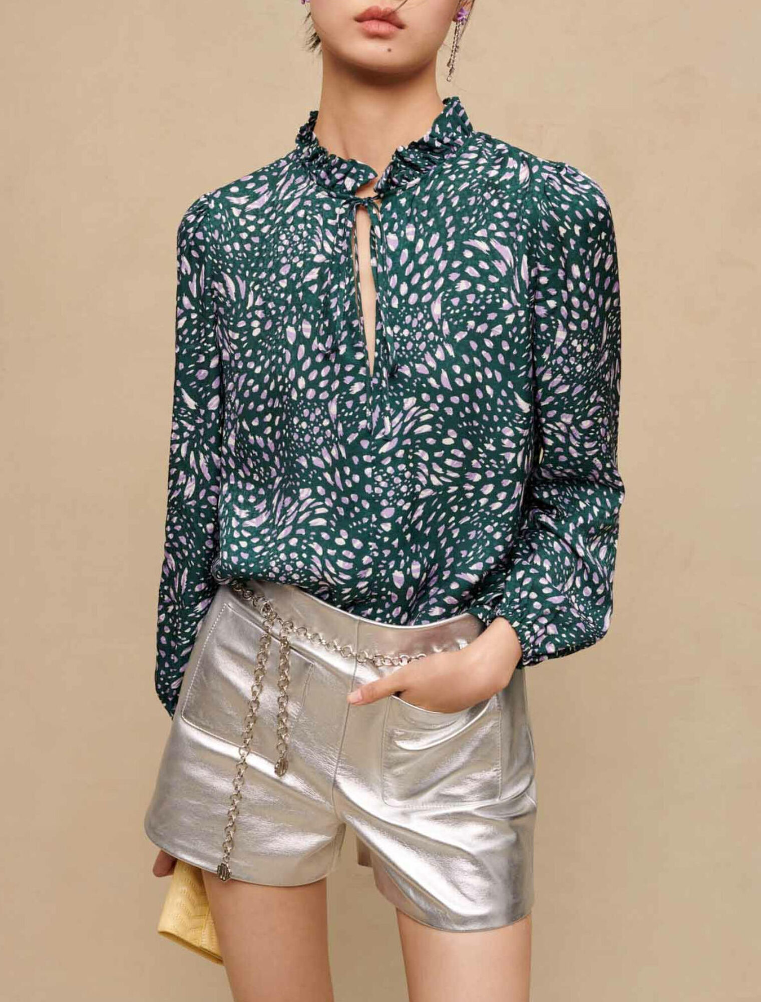 Printed blouse