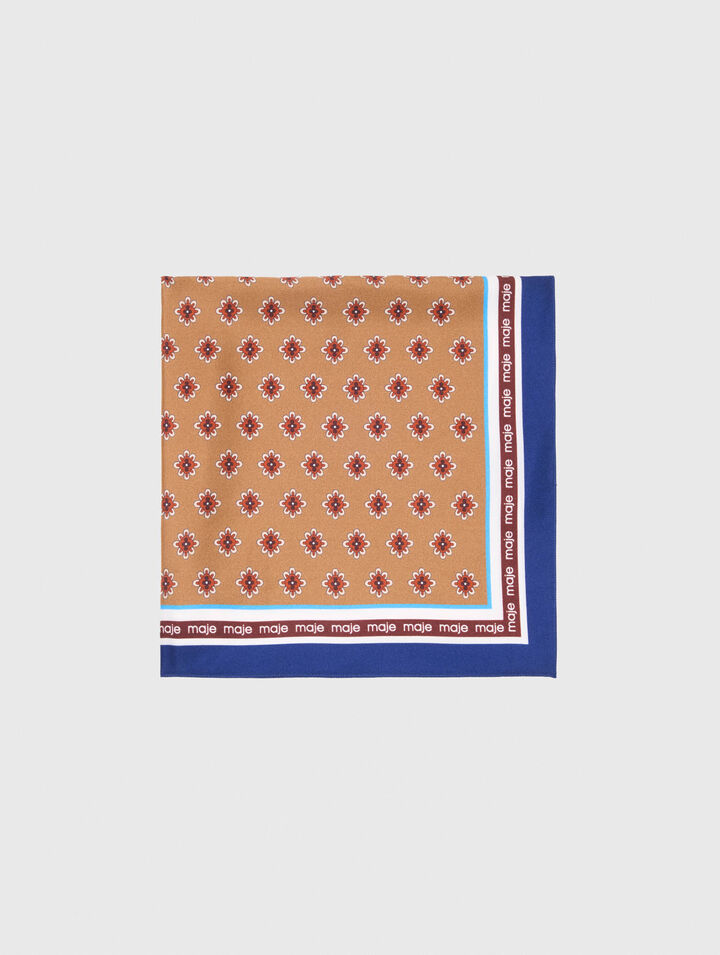 Bandana imprimé fleuri