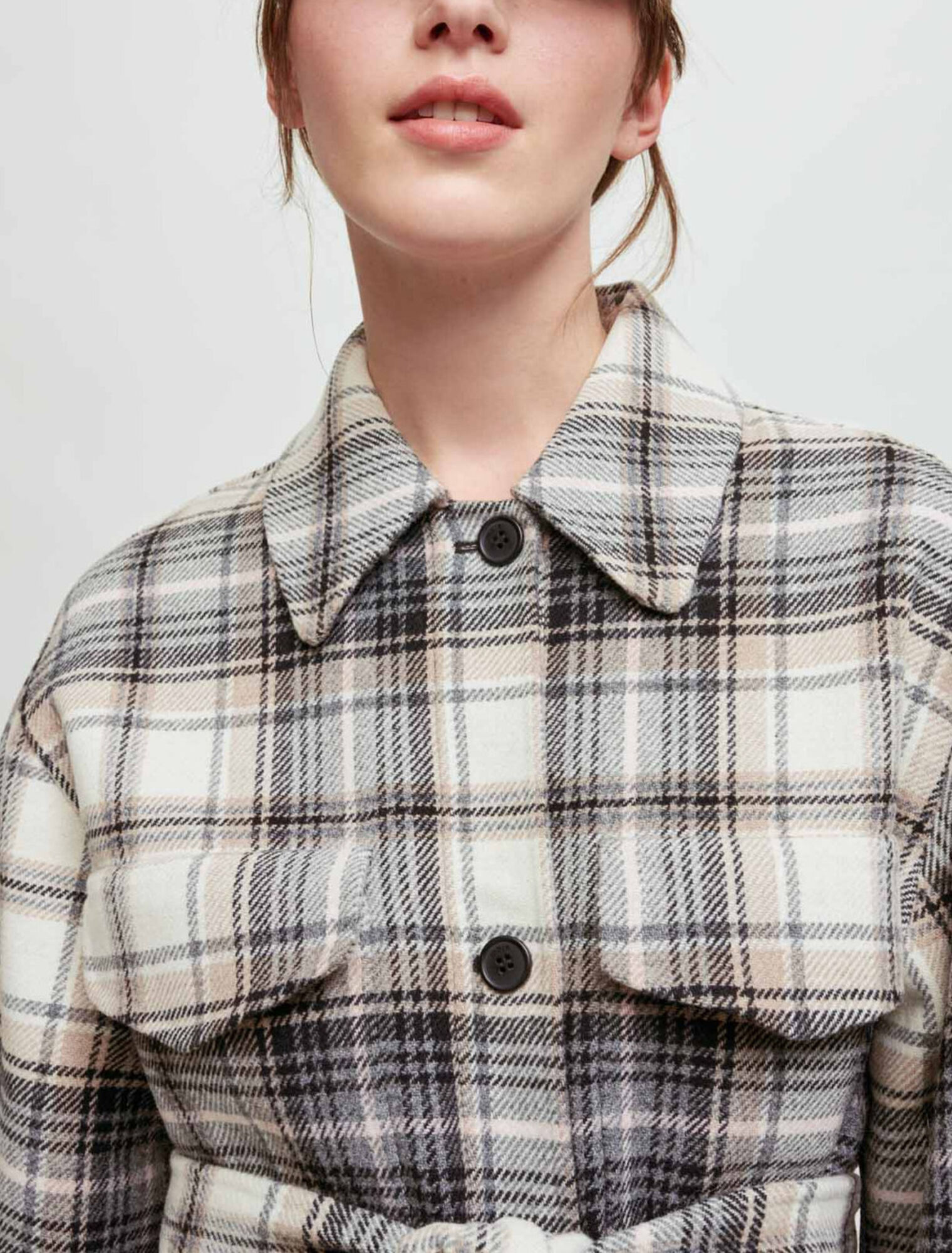 Check overshirt