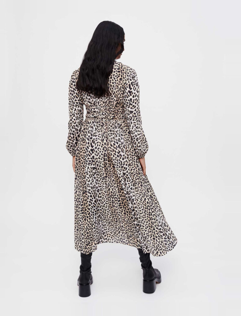 Robe leopard maje cheap