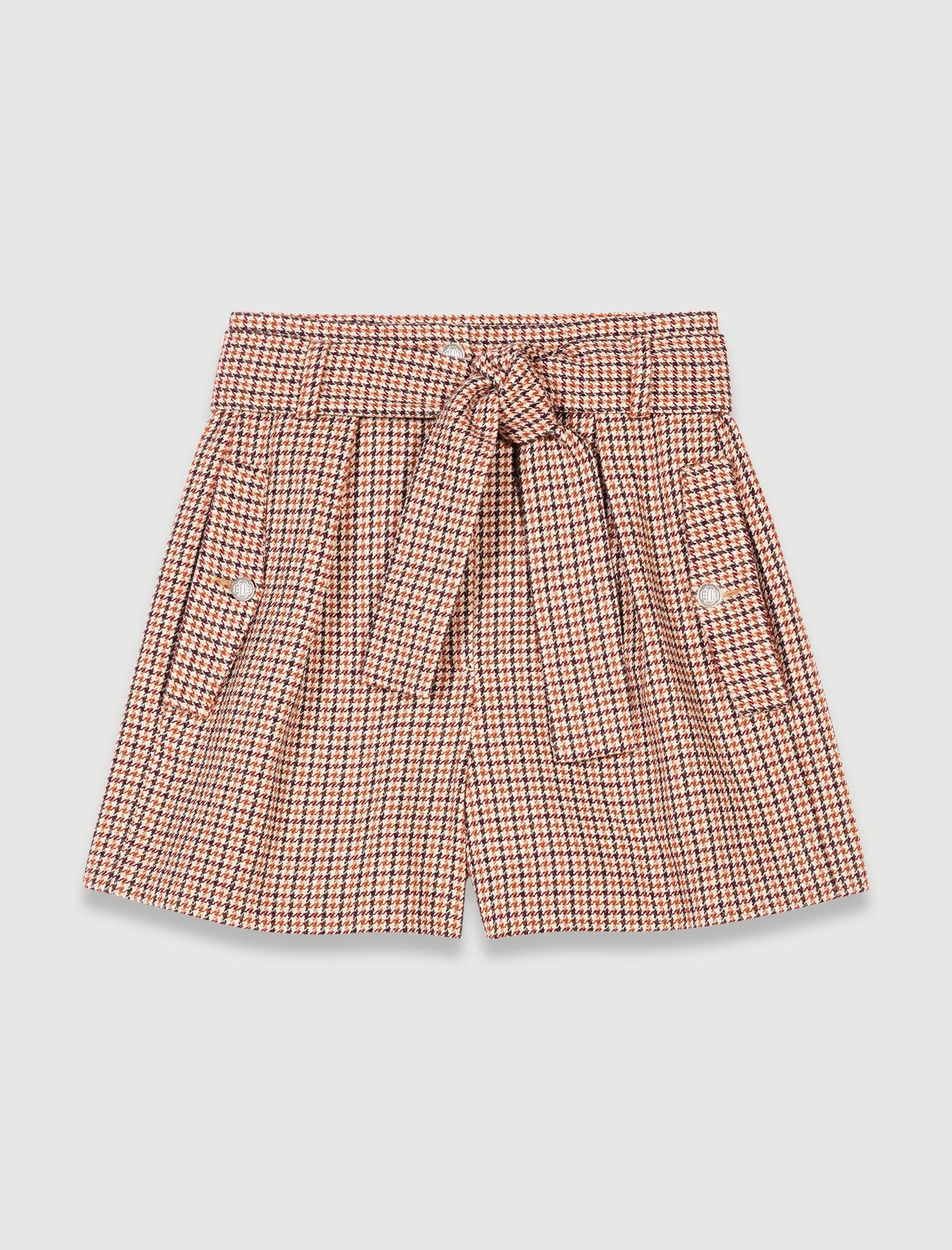 Jupe maje pied de poule discount