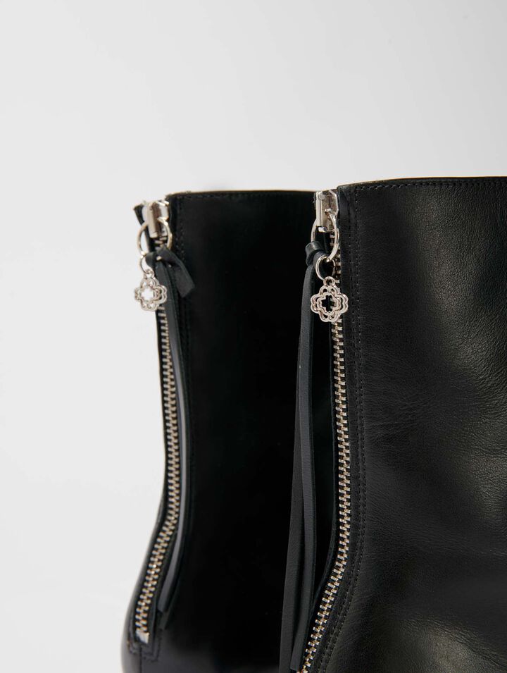 Bottines à bout pointu