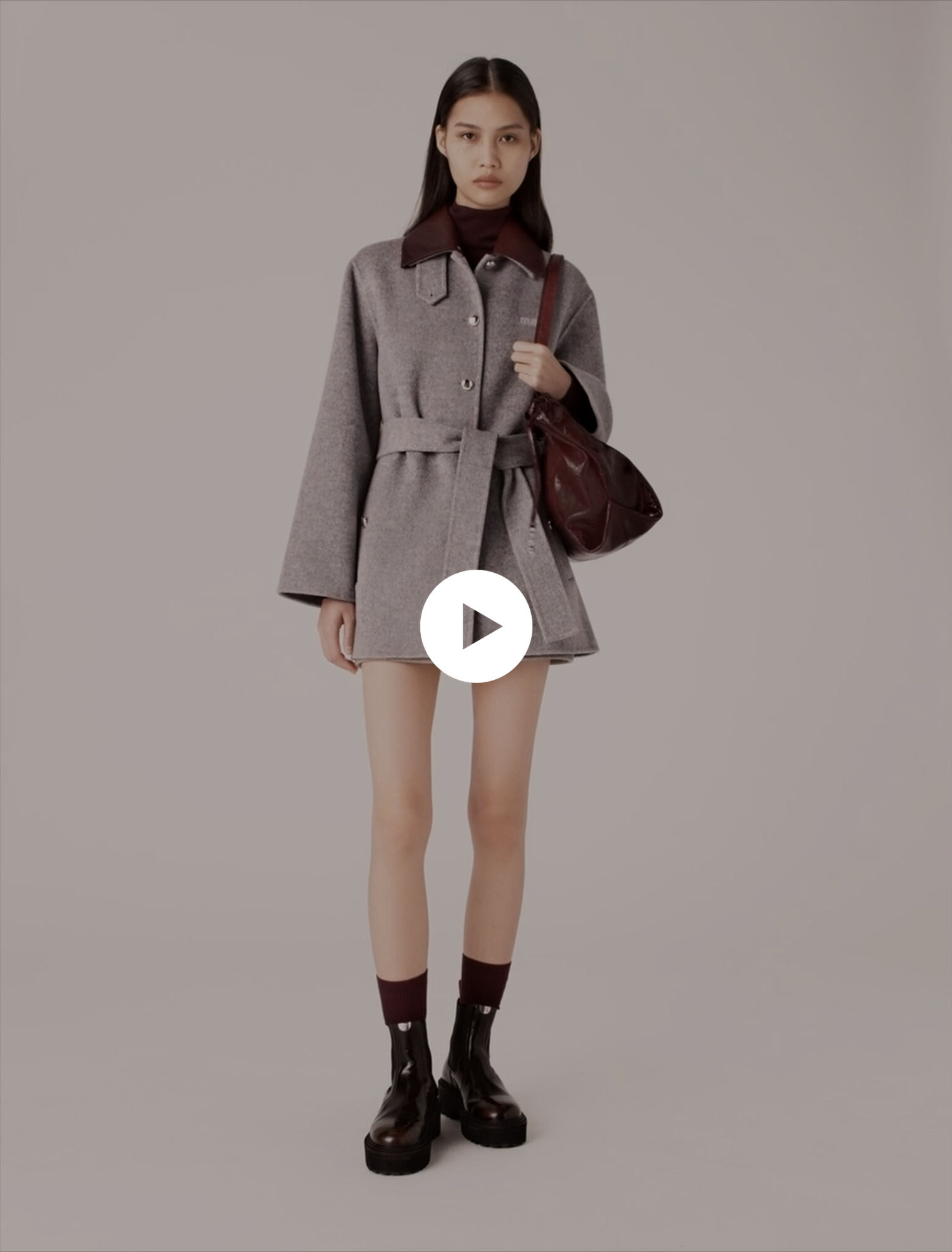 Manteau en laine