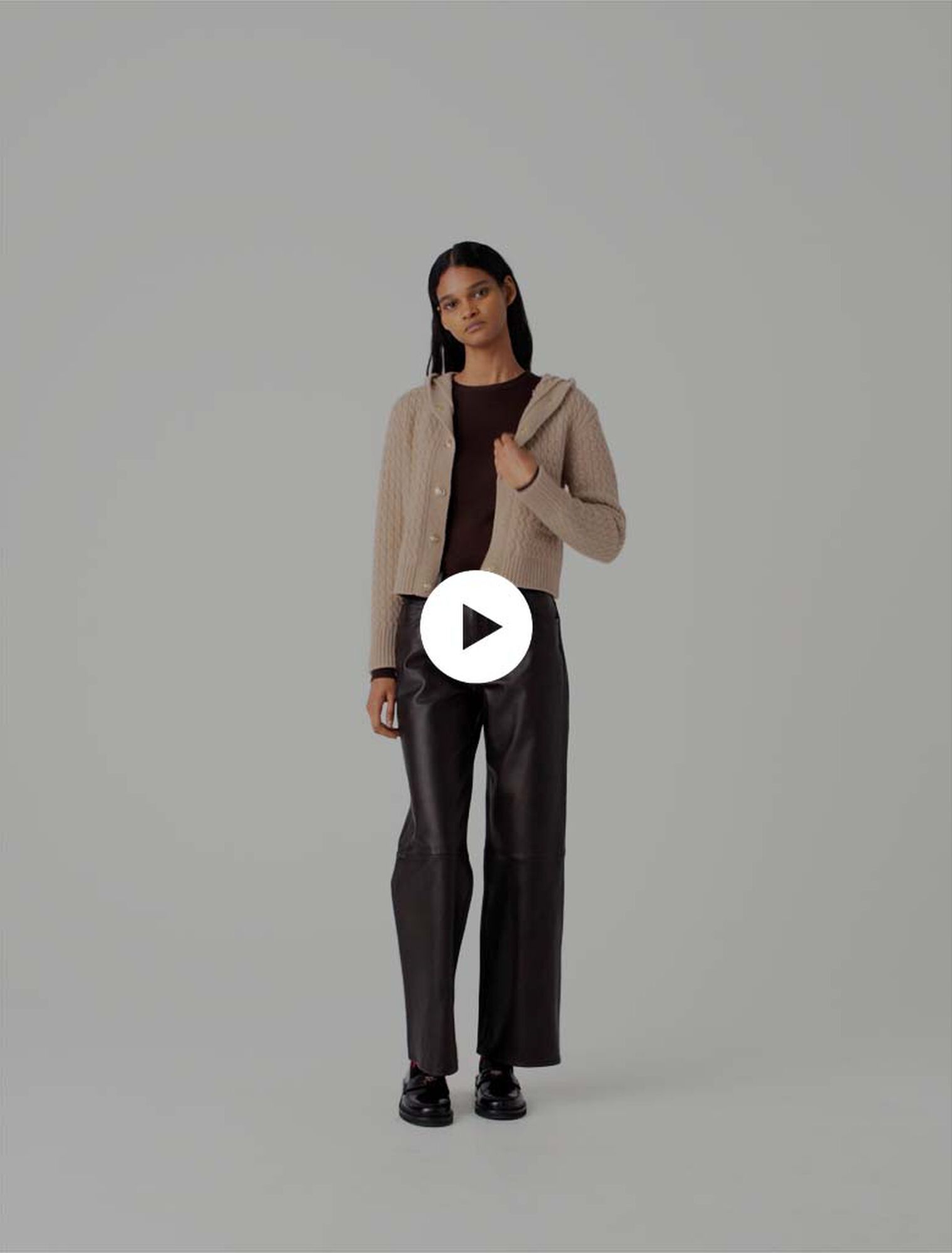 Cardigan avec capuche