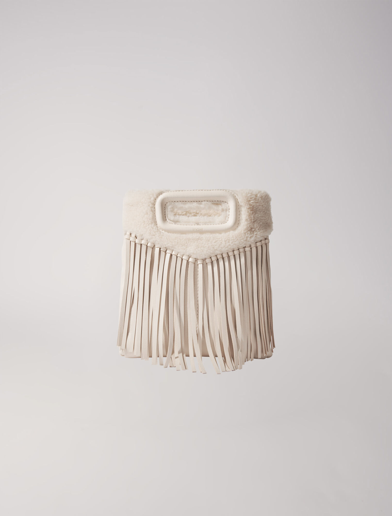 Faux fur M bag