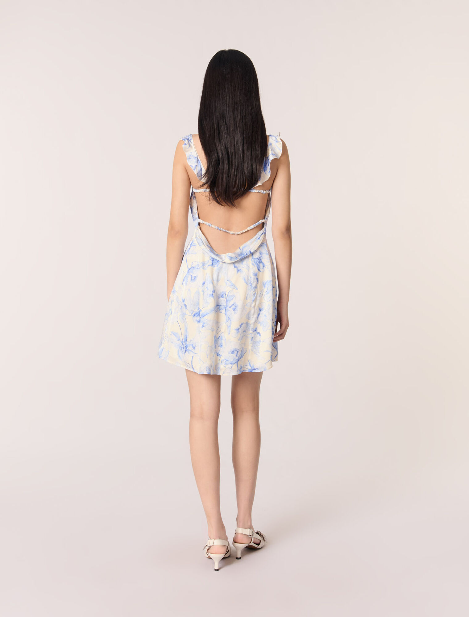 Robe courte imprimée