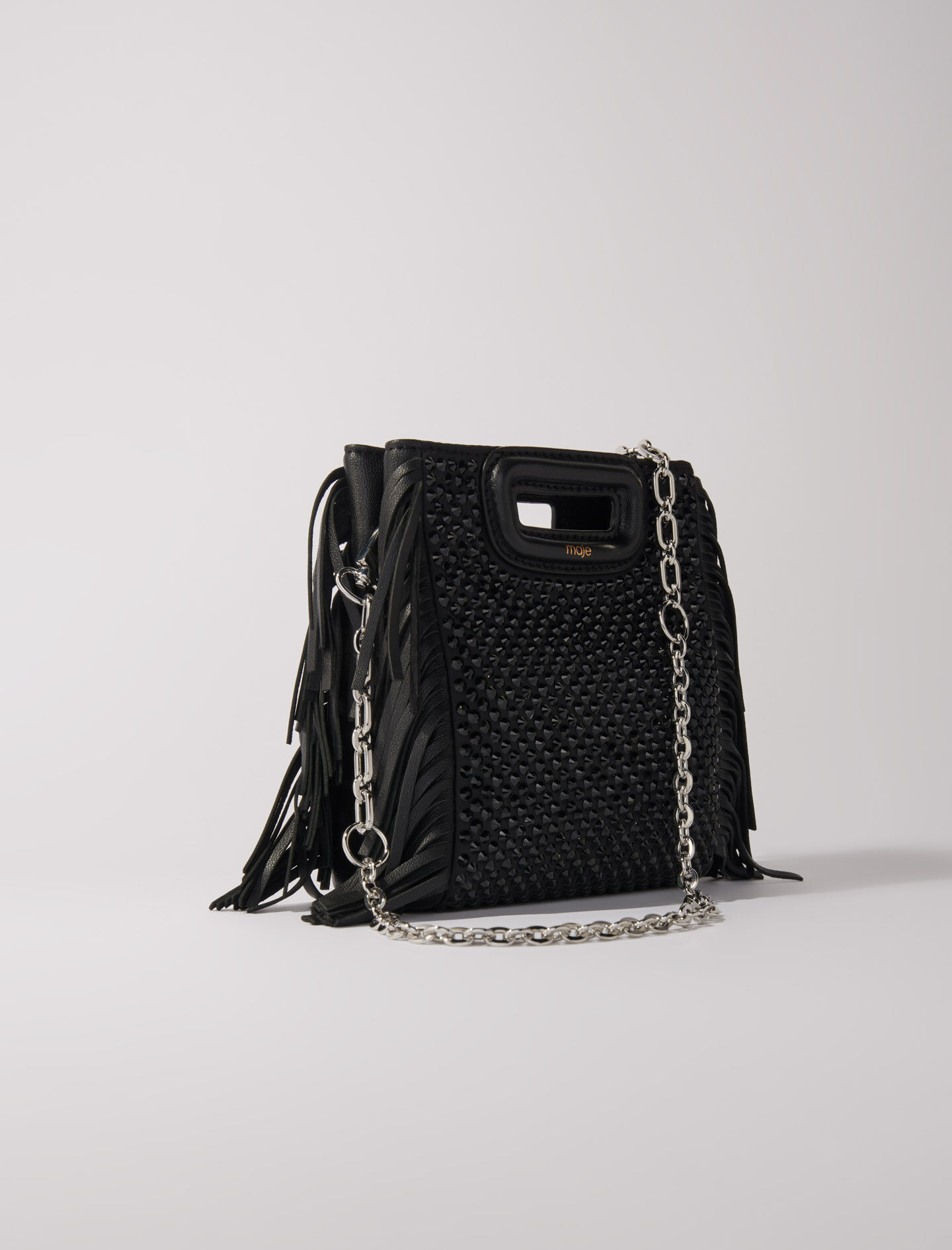 Sac M mini a strass Sacs M Maje
