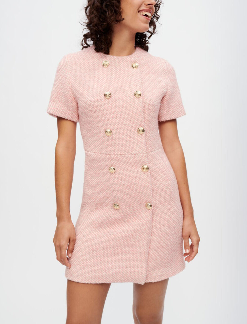 Robe en tweed maje top
