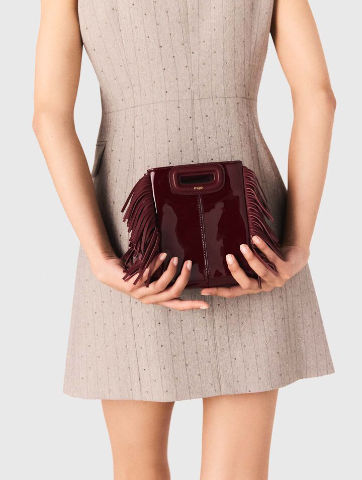 Smooth leather mini M bag