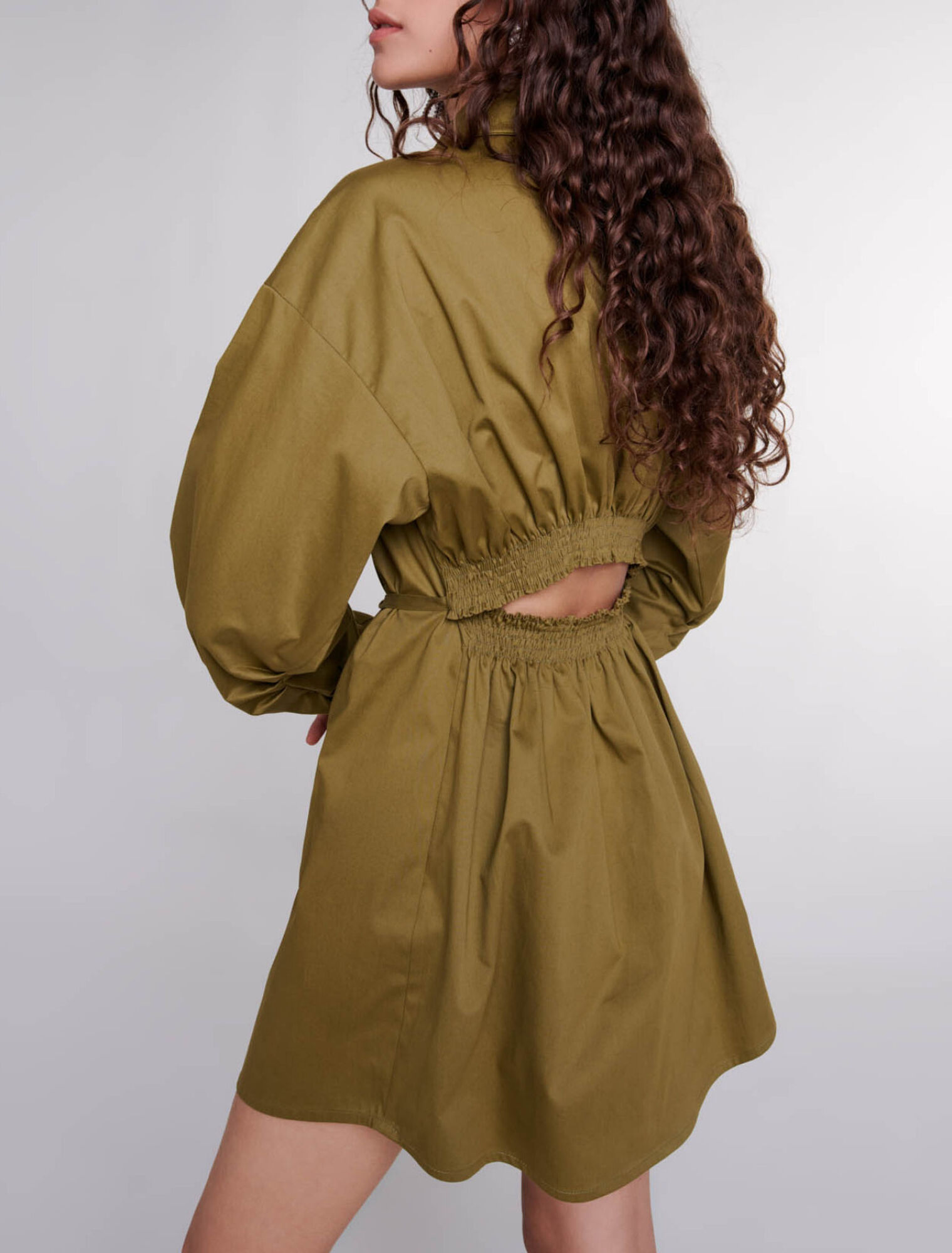 Robe portefeuille ajourée