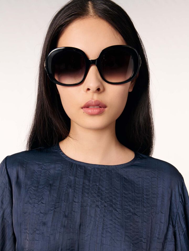 Lunettes rondes en acétate