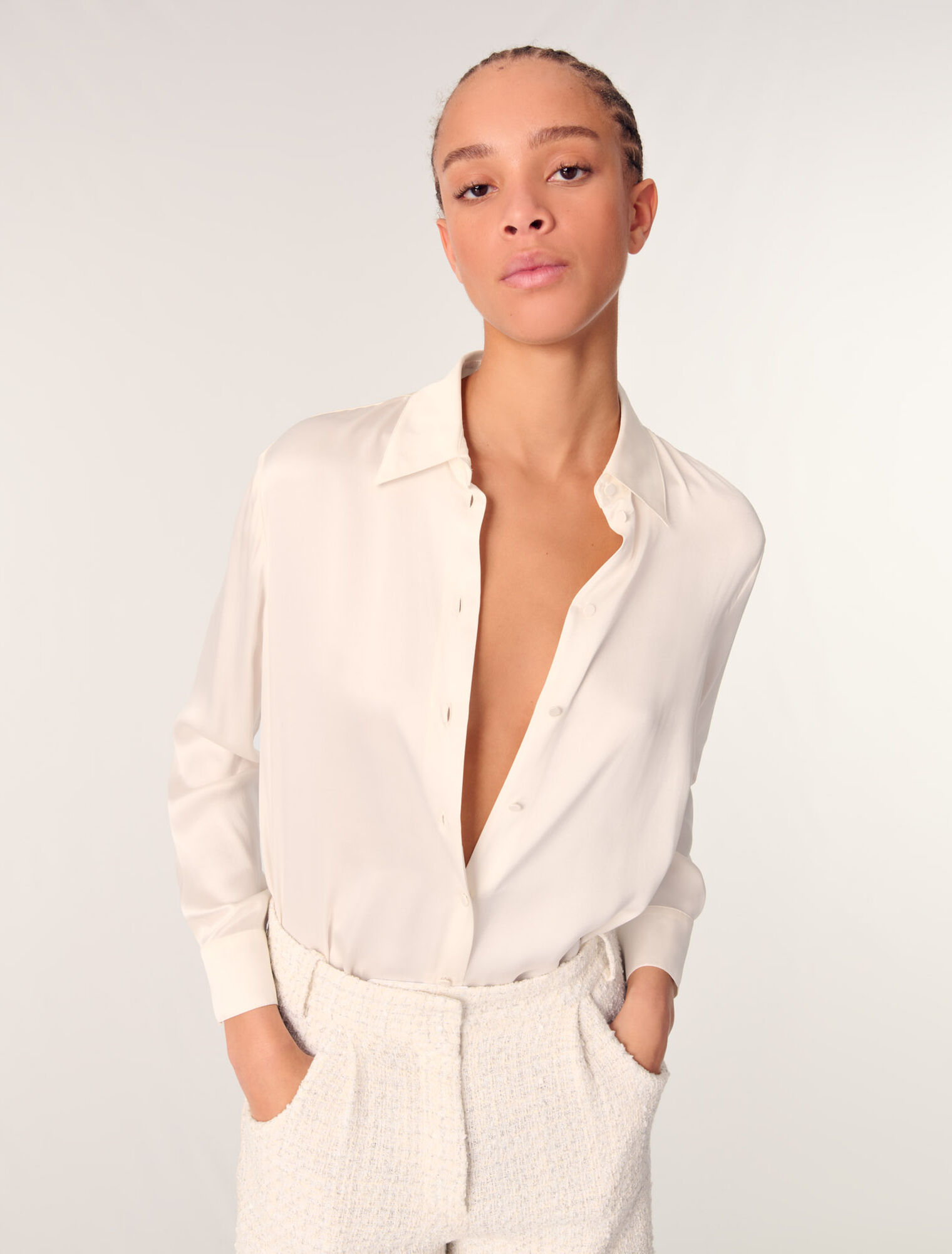 Chemise en soie