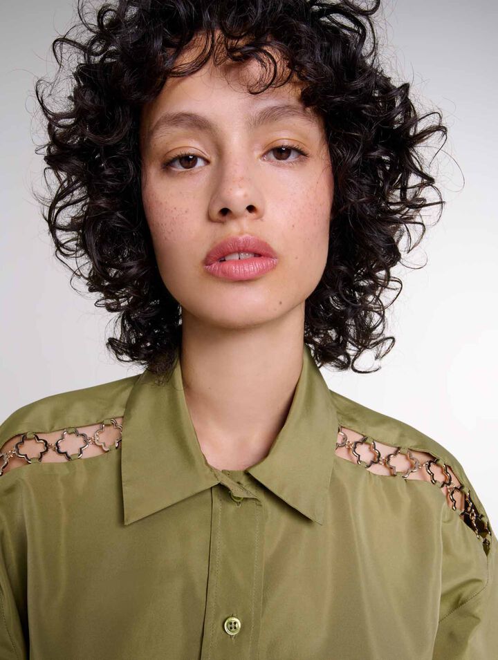 Chemise ajourée