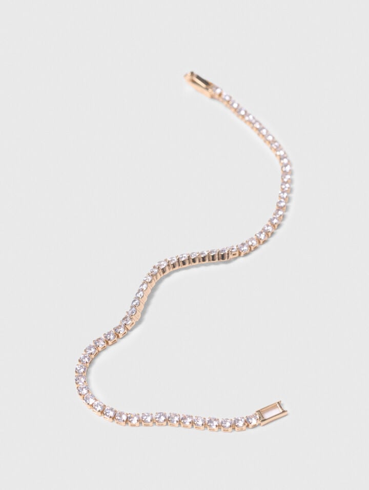 Bracelet cascade de strass