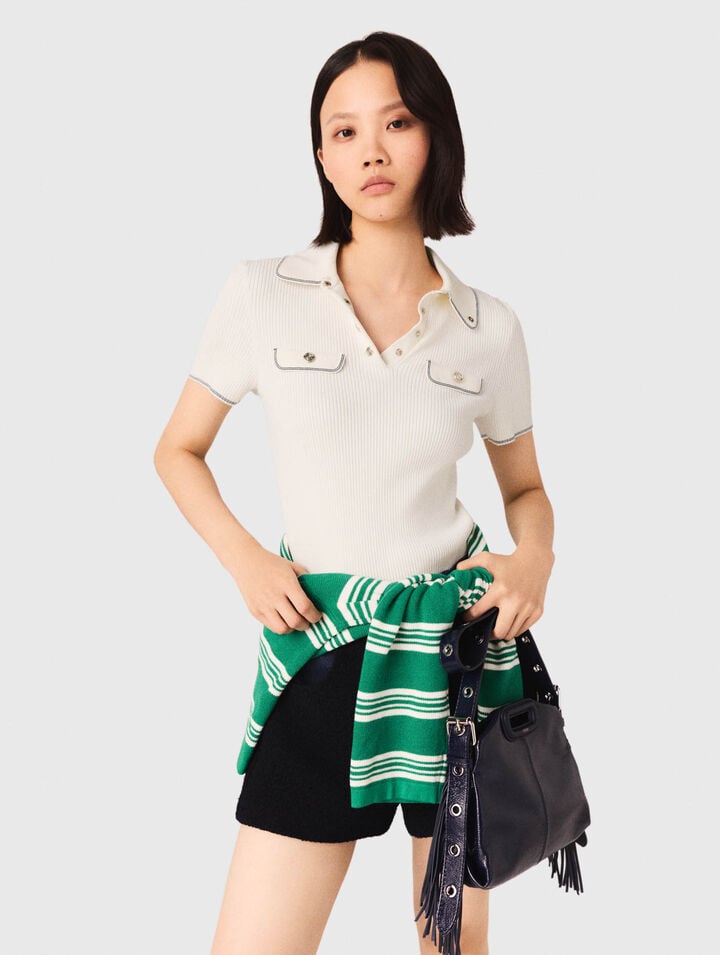 Polo à manches courtes