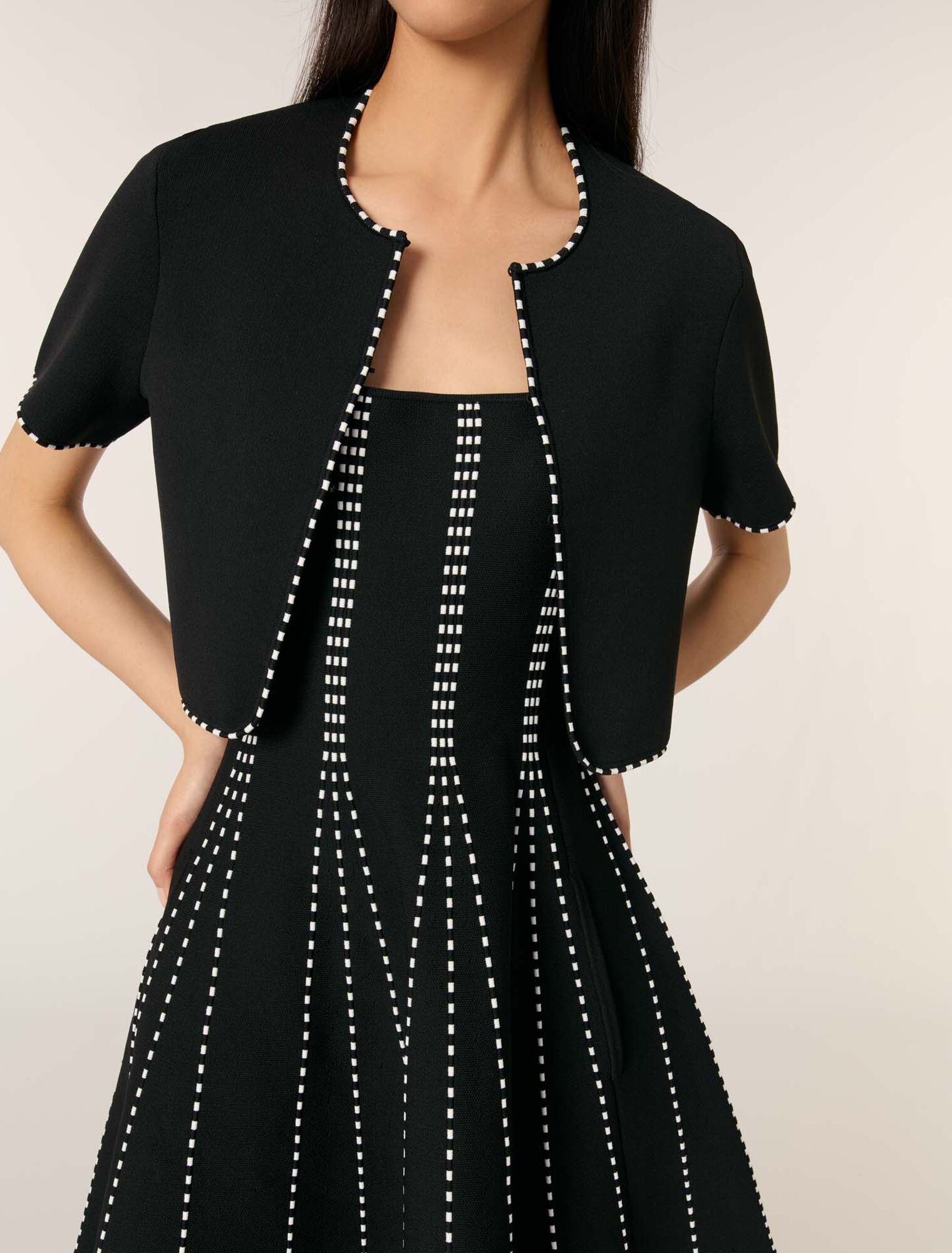 Cropped cardigan