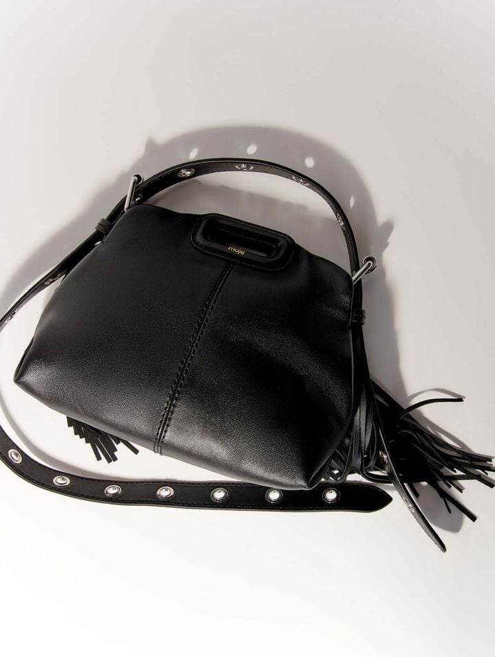 Miss M mini plain leather bag