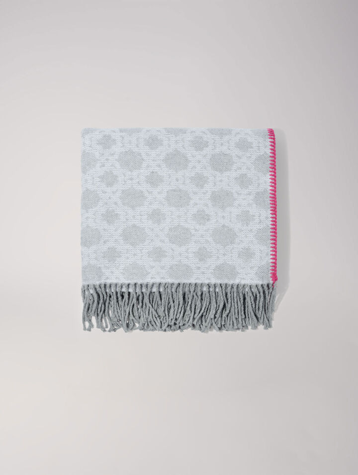 Poncho monogrammé