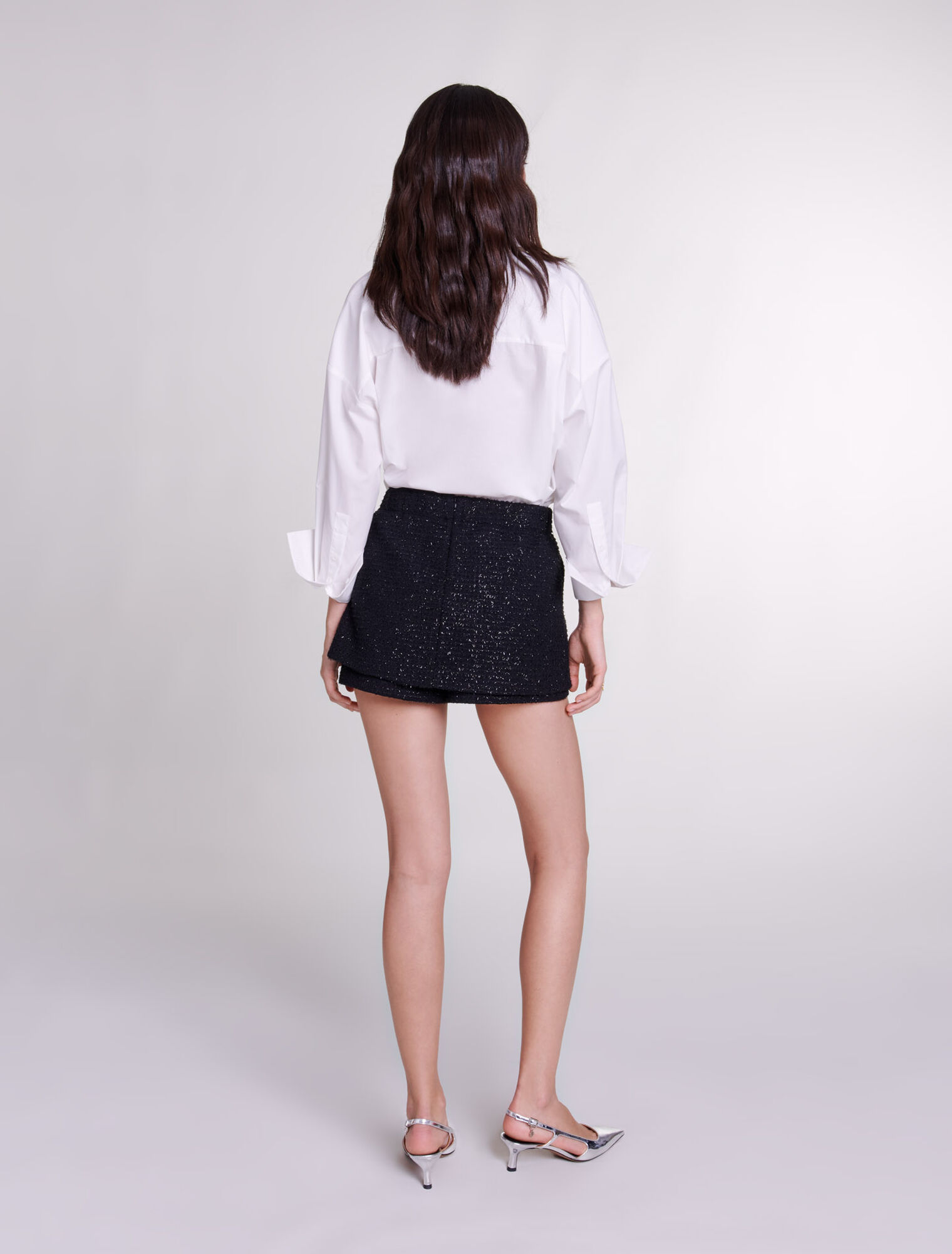 Short en tweed