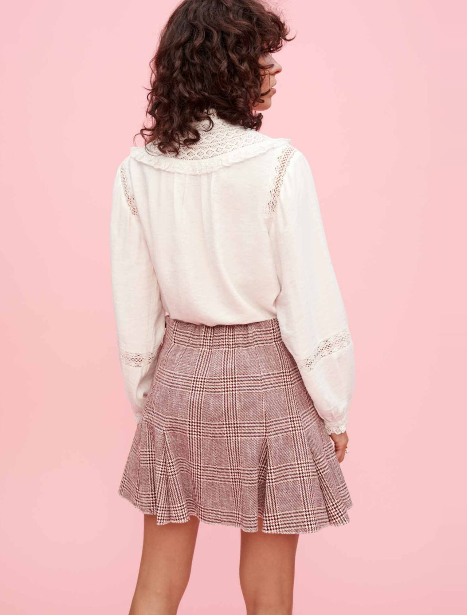 Chemise à broderies anglaises
