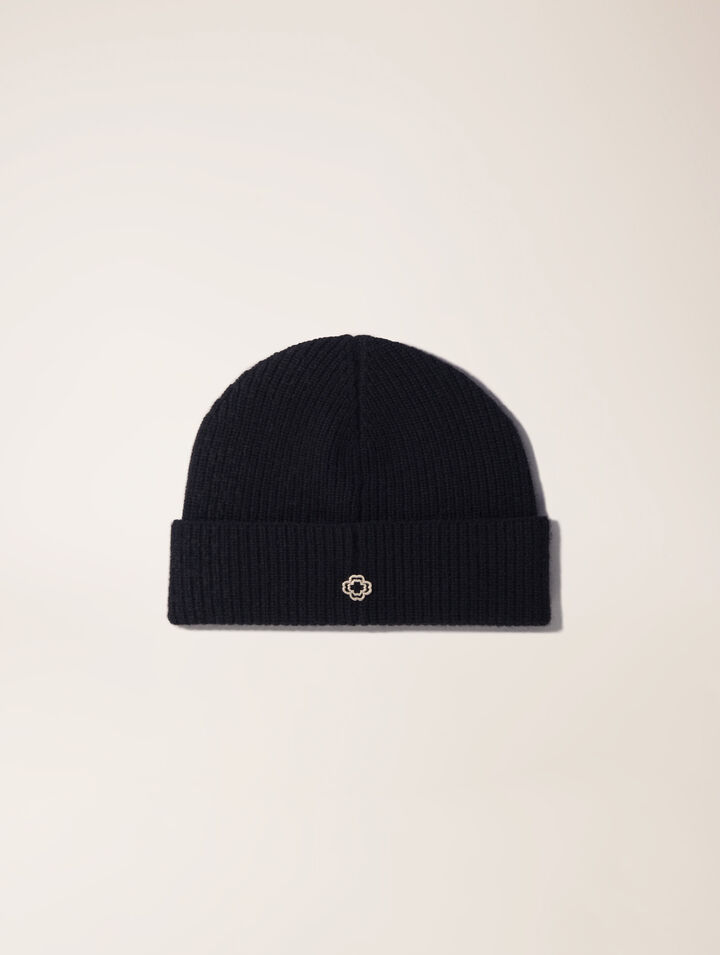 Bonnet en laine et cachemire
