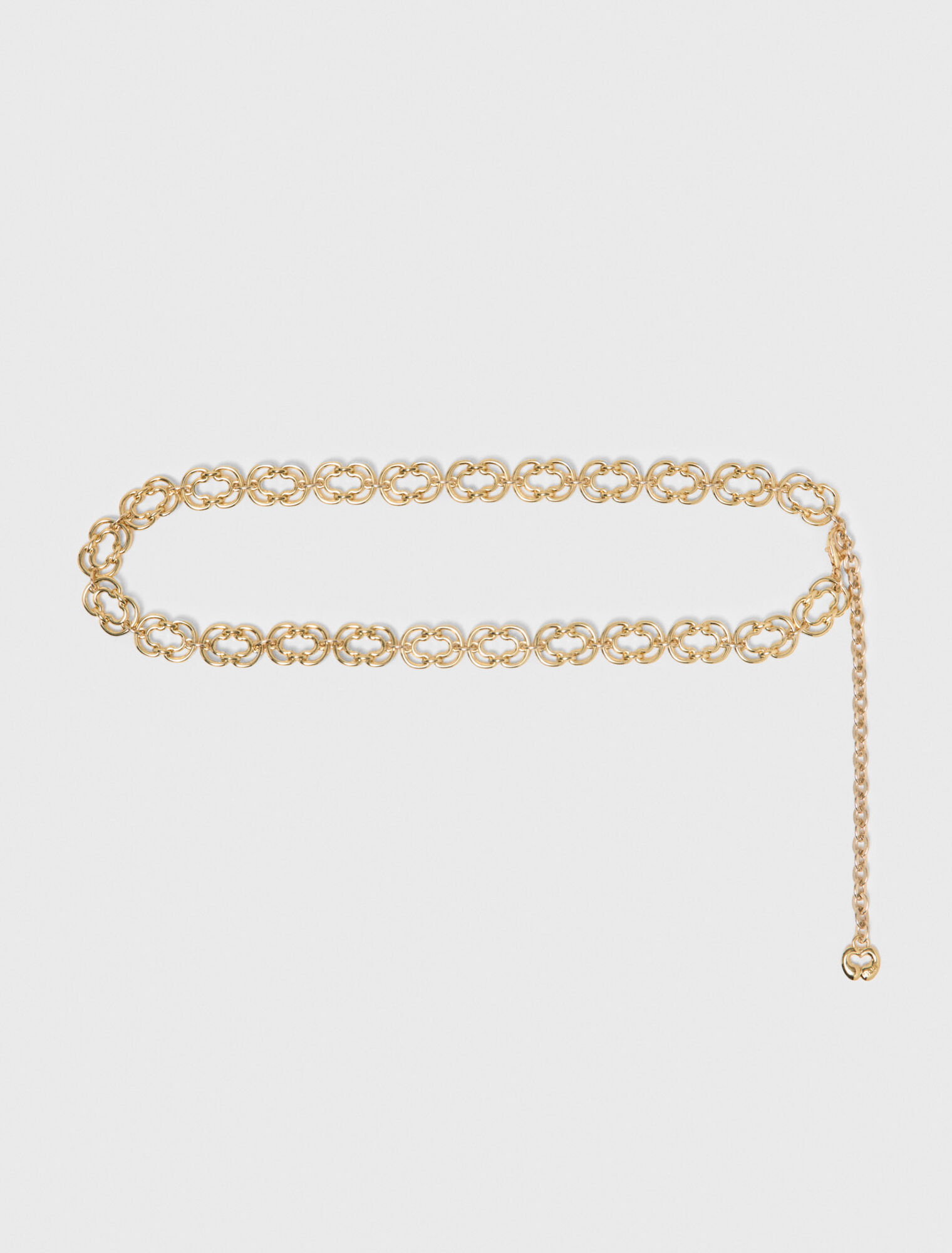 Chain belt with new link