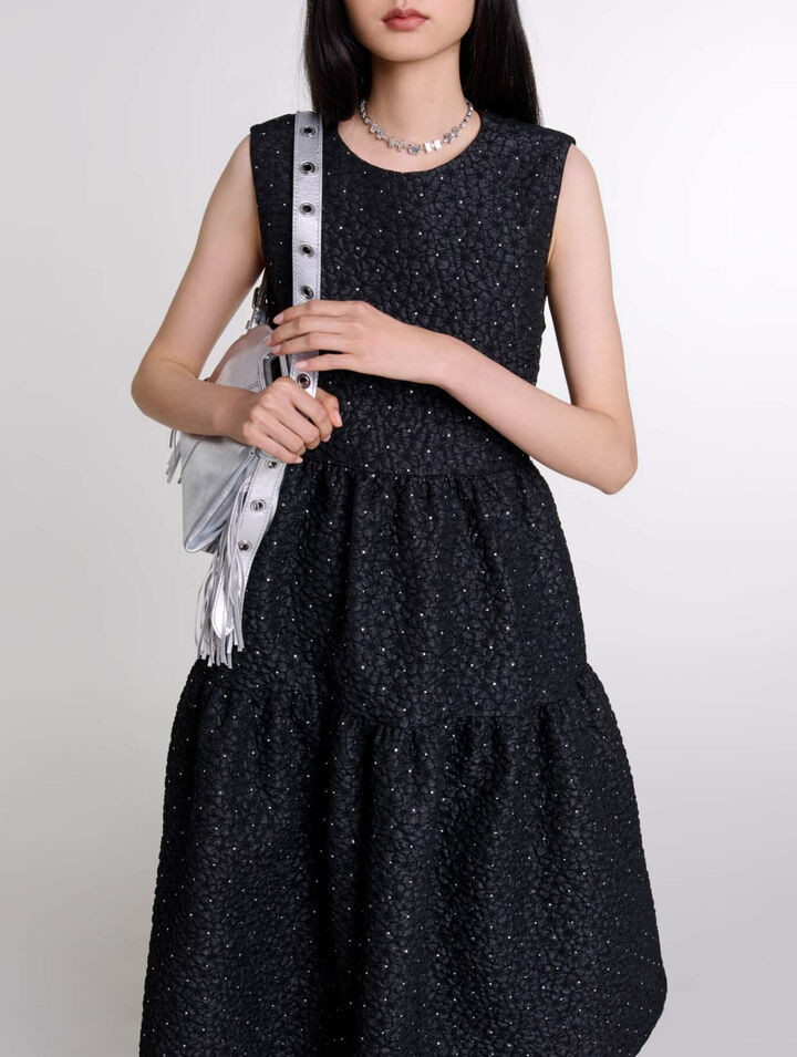 Rhinestone maxi dress