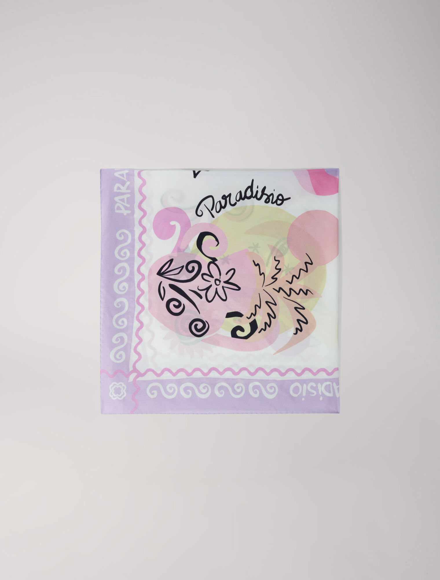 Paradisio silk scarf