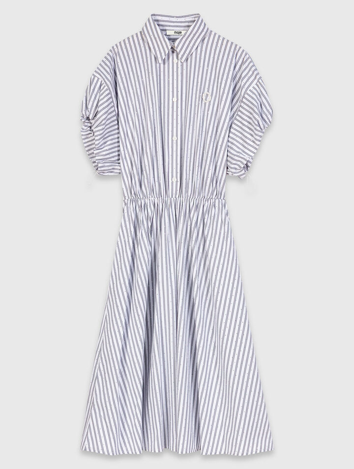 Robe chemise en coton