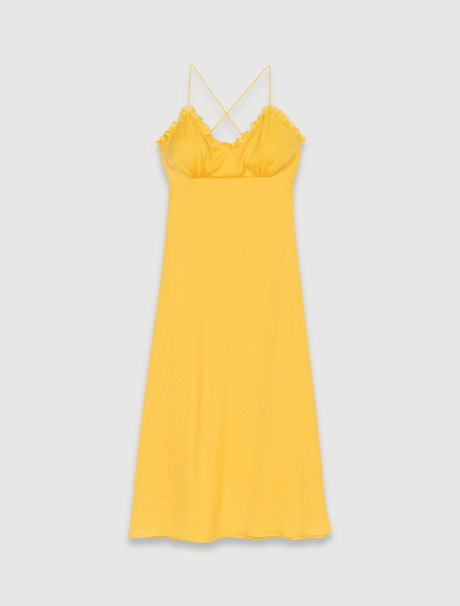 Robe longue à bretelles
