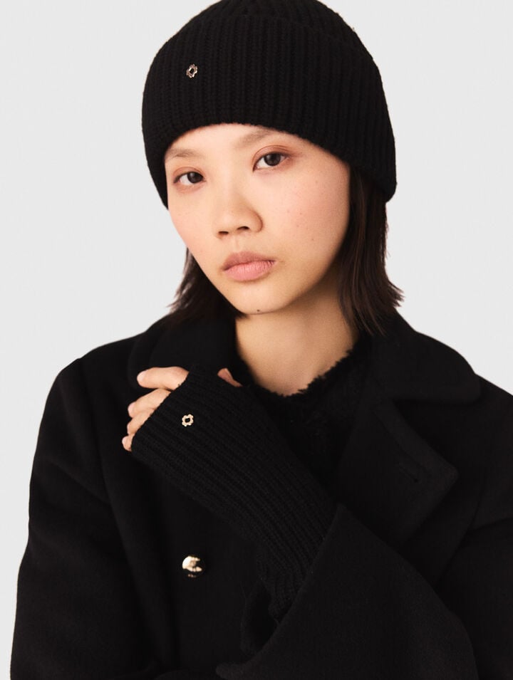 Bonnet en laine et cachemire