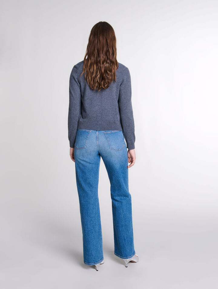 Cardigan 2-en-1 en cachemire