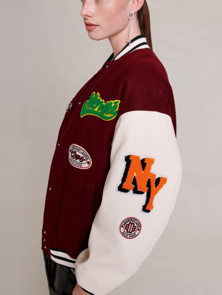 Blouson à écussons