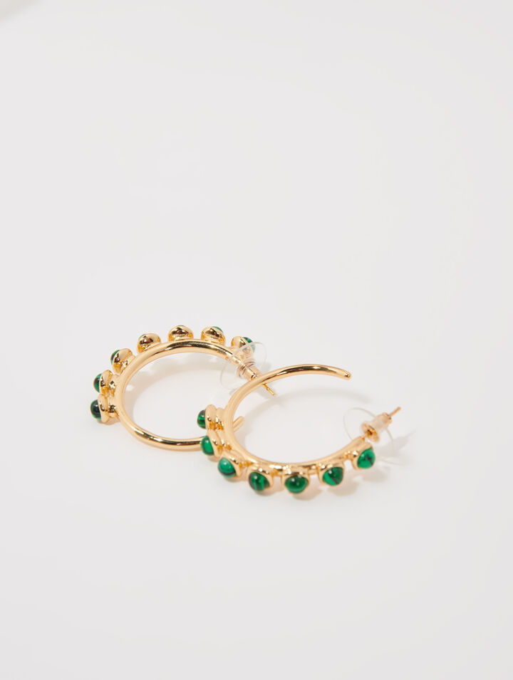 Boucles en pierres naturelles