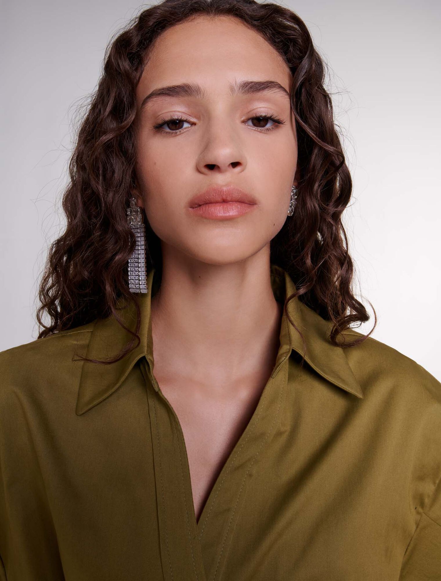 Robe portefeuille ajourée
